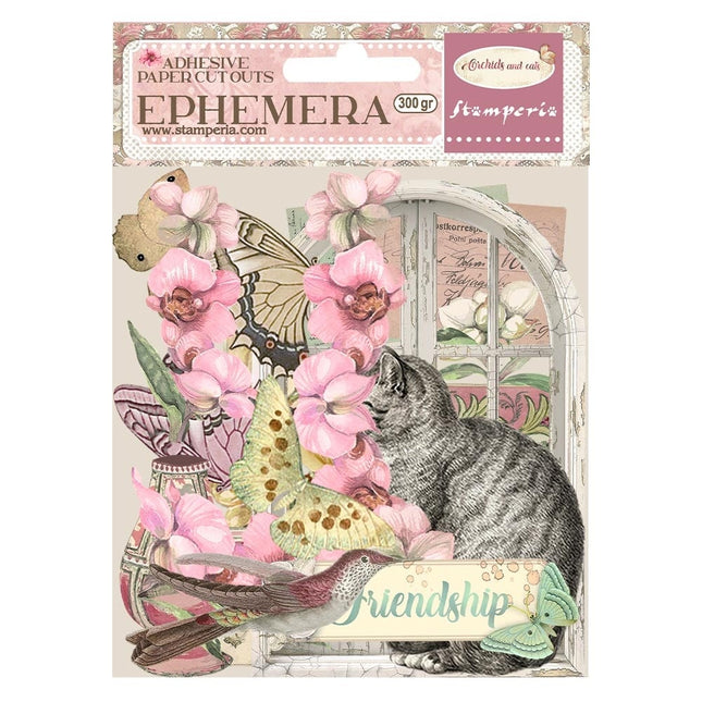 Ephemera - Orchids and Cats