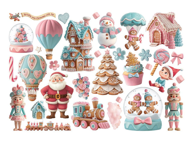 Ephemera - Candy Christmas