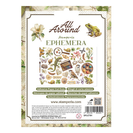 Printed Decorative Ephemera for Art and Craft - All Around