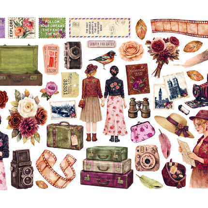 Printed Decorative Ephemera for Art and Craft - Our Way