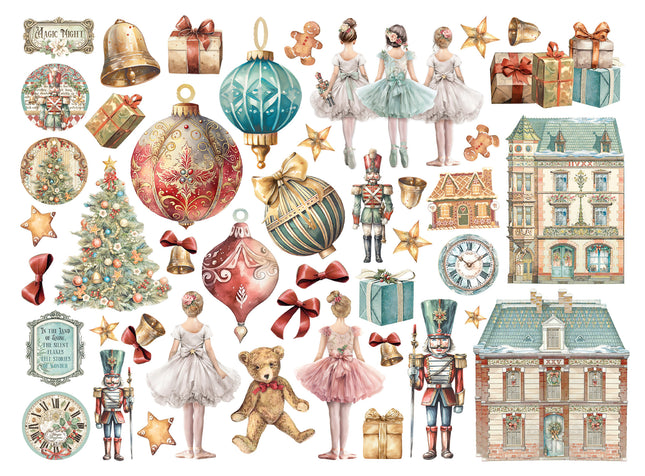 Die cuts assorted - The Nutcracker