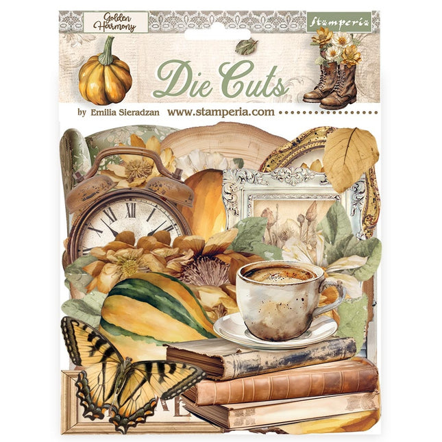 Die cuts assorted - Golden Harmony