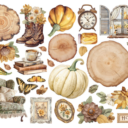 Die cuts assorted - Golden Harmony