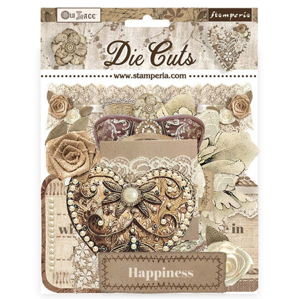 Die cuts assorted - Old Lace