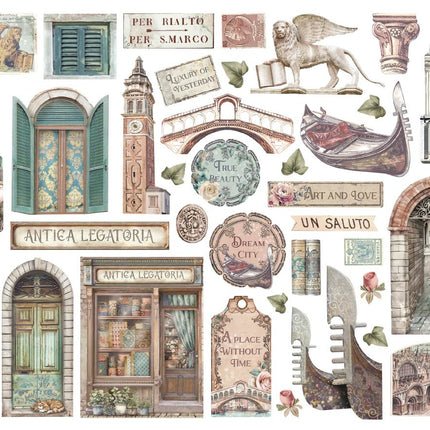 Die cuts assorted - Venice City of Art