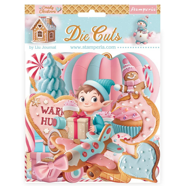 Die cuts assorted - Candy Christmas
