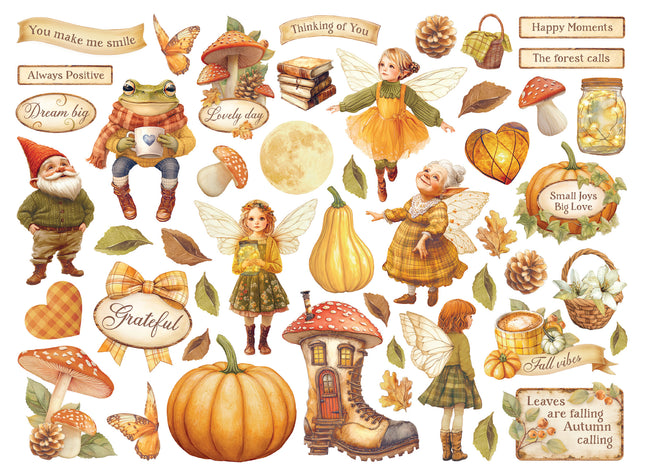 Die cuts assorted - Whispering woods