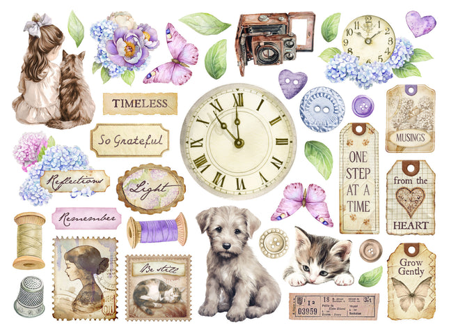Die cuts assorted - Quiet Days