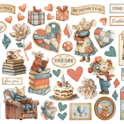 Die cuts assorted - Family