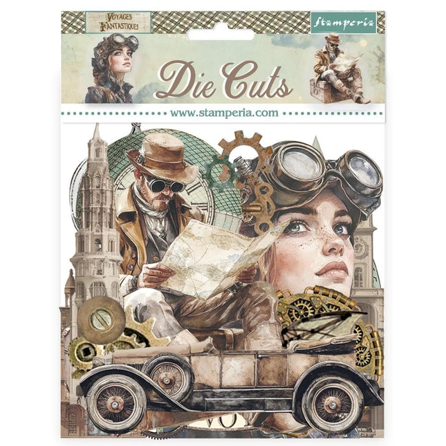 Die cuts assorted - Voyages Fantastiques
