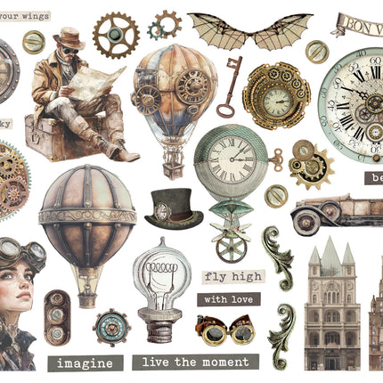 Die cuts assorted - Voyages Fantastiques