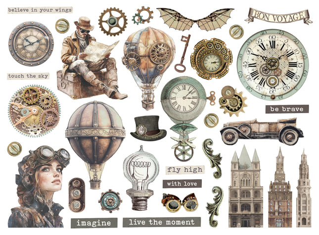 Die cuts assorted - Voyages Fantastiques