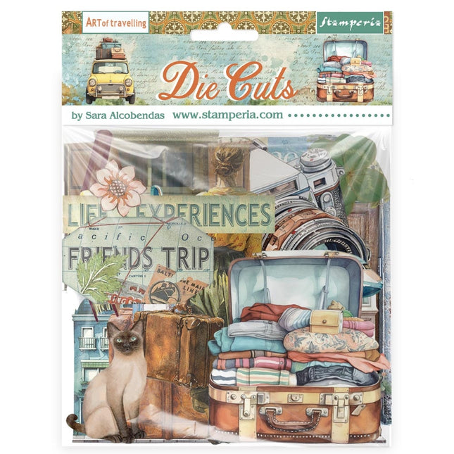 Die cuts assorted -  Art of Travelling 
