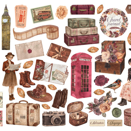 Printed decorative Die cuts for Art and Craft - Our Way