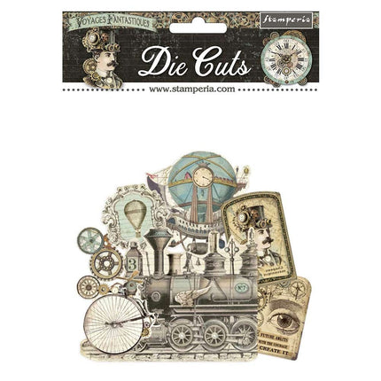 Die cuts assorted - Voyages Fantastiques