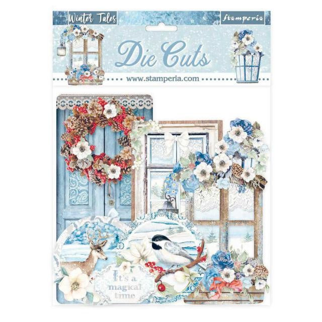 Die cuts assorted - Winter Tales quotes and labels