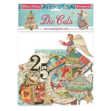 Die cuts assorted - Christmas patchwork