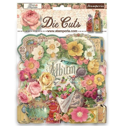 Die cuts assorted - Rose parfum