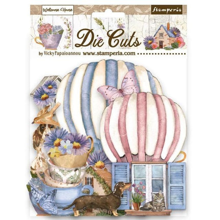 Die cuts assortite - Create Happiness Welcome Home
