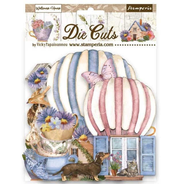 Die cuts assortite - Create Happiness Welcome Home