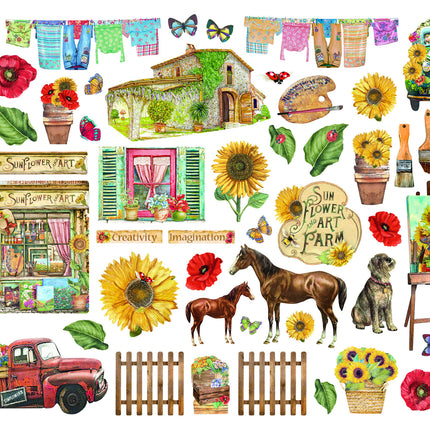 Die cuts assorted - Sunflower Art