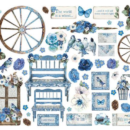 Die cuts assorted - Blue Land