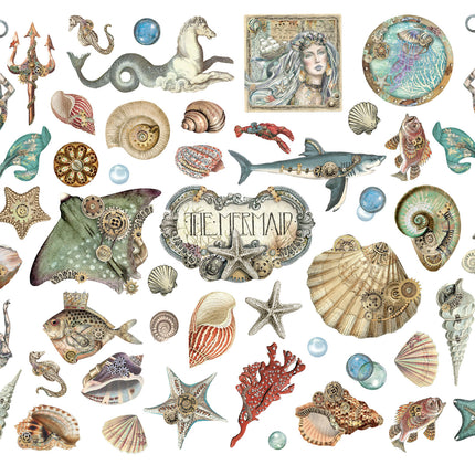 Die cuts assorted - Songs of the Sea creatures