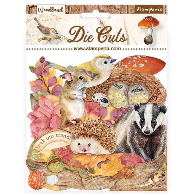 Die cuts assorted - Woodland