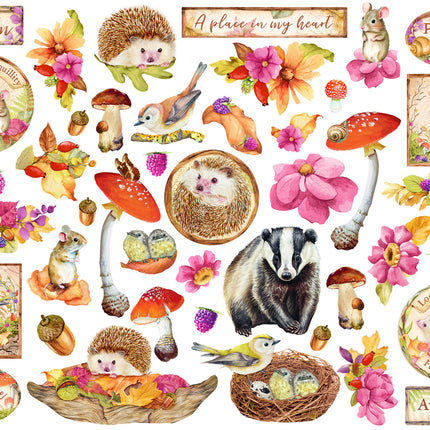 Die cuts assorted - Woodland