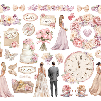 Die cuts assorted - Romance Forever Ceremony Edition