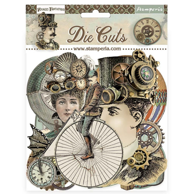 Die cuts assorted - Voyages Fantastiques