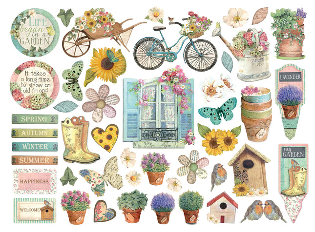 Die cuts assorted - Garden