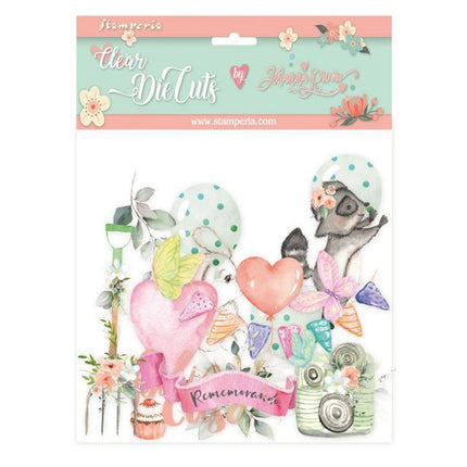 Clear Die Cuts - Celebration