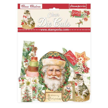Clear Die cuts - Classic Christmas