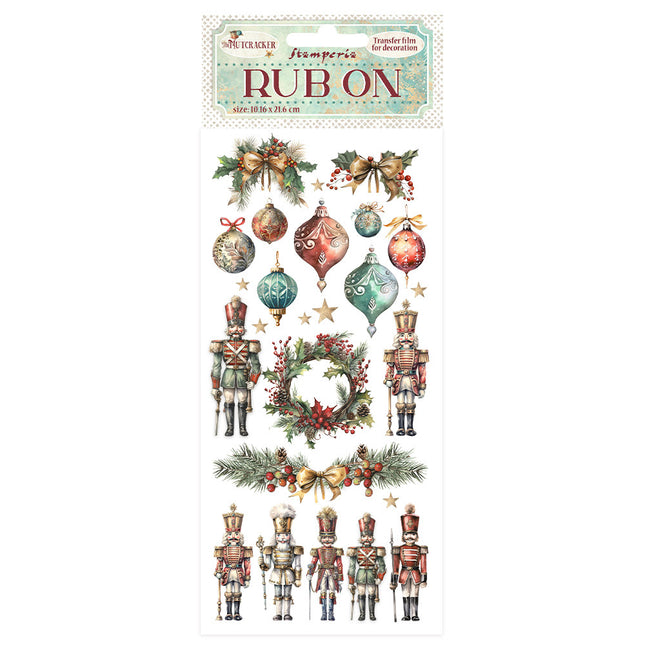 Rub-on cm 10.16x21.6 - The Nutcracker soldiers
