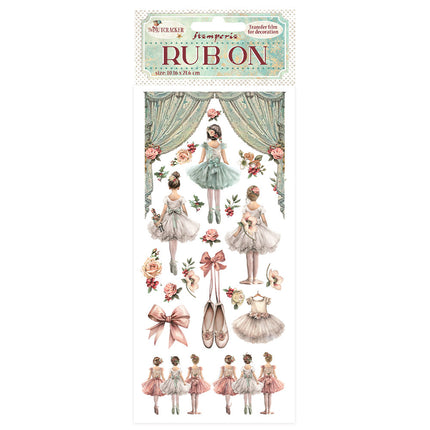 Rub-on cm 10.16x21.6 - The Nutcracker ballet