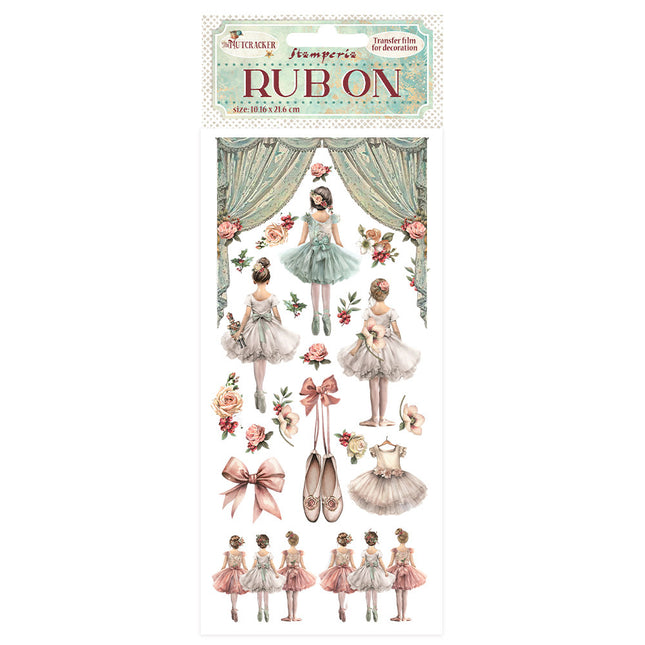 Rub-on cm 10.16x21.6 - The Nutcracker ballet