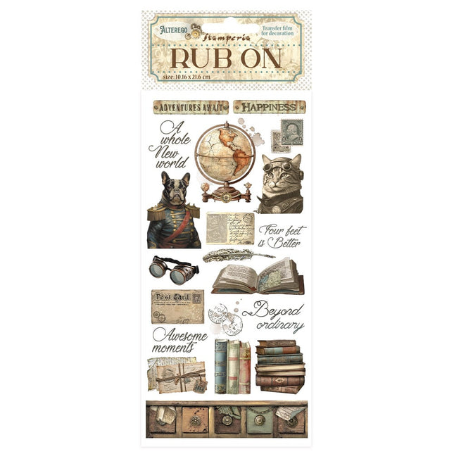 Rub-on cm 10.16x21.6 - Alterego books