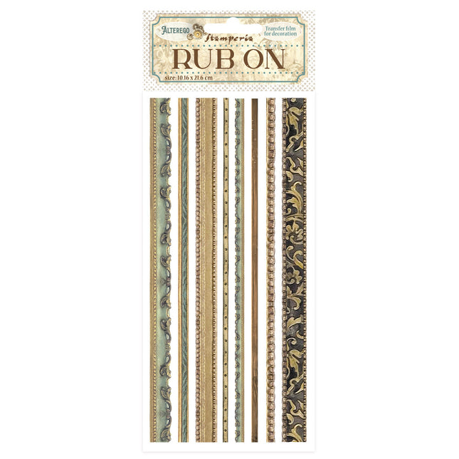 Rub-on cm 10.16x21.6 - Alterego stripes