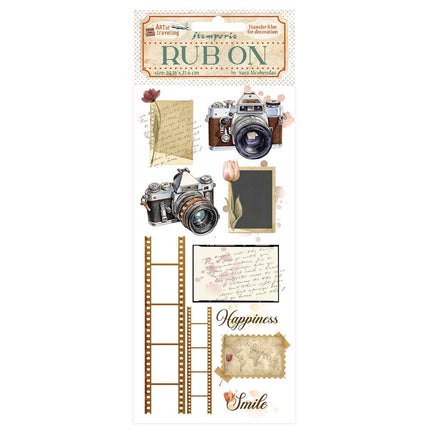Rub-on 10.16x21.6 cm - Art of Travelling photography