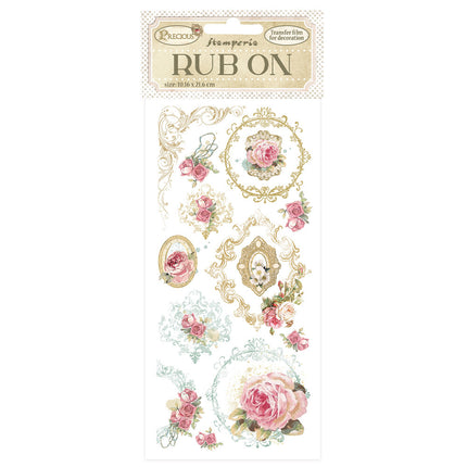 Rub-on cm 10,16x21,6 - Precious frames