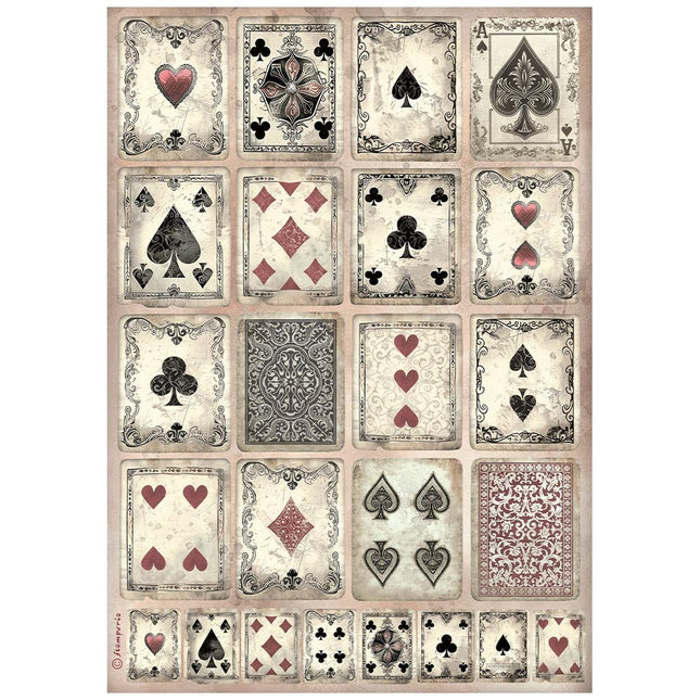 A4 Rice paper pack - Master of Magic cards