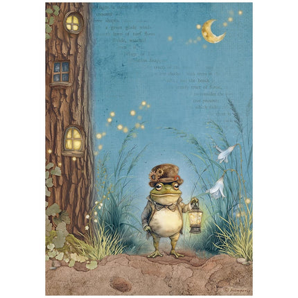 A4 Rice paper pack - Hidden Grove Mr Frog
