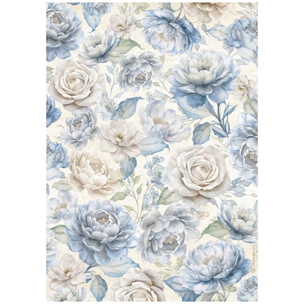 A4 Rice Paper Pack - Timeless Big Roses