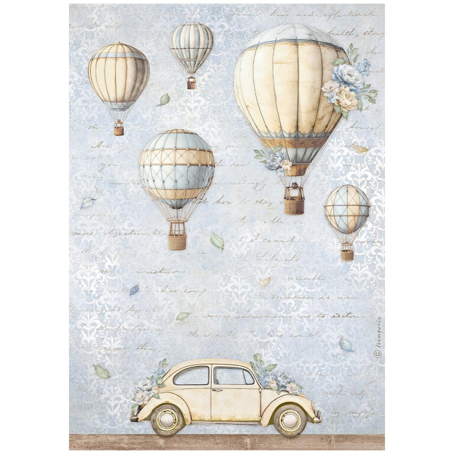 A4 Rice Paper Pack - Timeless Air Balloons