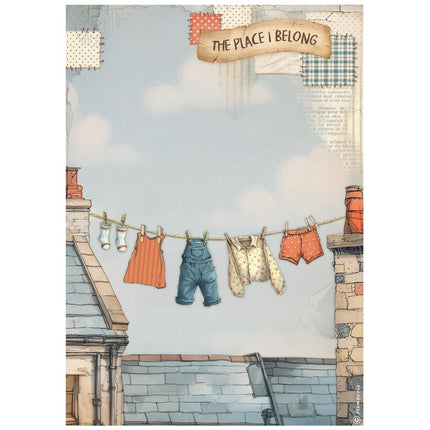 A4 Rice paper pack - Family fresh laundry
