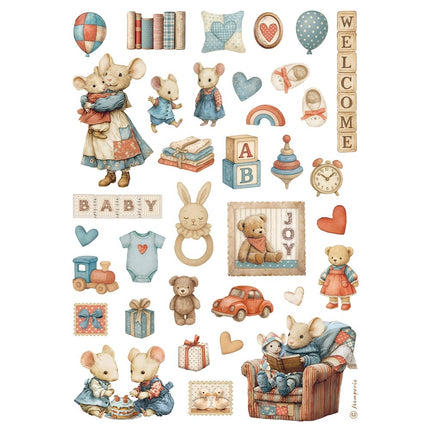 A4 Rice paper pack - Baby accessories