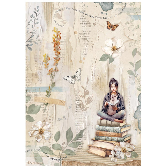A4 Rice Paper Pack - Secret Diary Books