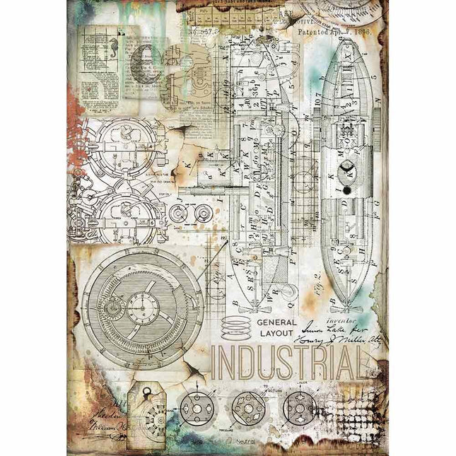 A4 Rice paper packed Sea World industrial