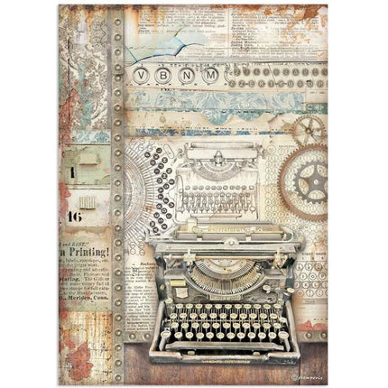 A4 Rice paper packed - Lady Vagabond Lifestyle typing writer